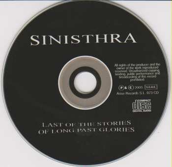 CD Sinisthra: Last Of The Stories Of Long Past Glories