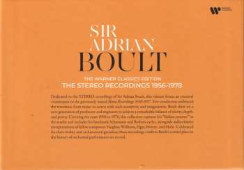 79CD/Zestaw pudełkowy Sir Adrian Boult: The Stereo Recordings 1956-1978 - The Warner Classics Edition