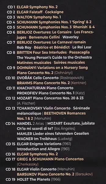 79CD/Zestaw pudełkowy Sir Adrian Boult: The Stereo Recordings 1956-1978 - The Warner Classics Edition