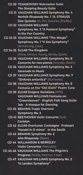 79CD/Zestaw pudełkowy Sir Adrian Boult: The Stereo Recordings 1956-1978 - The Warner Classics Edition