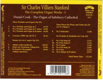 CD Charles Villiers Stanford: The Complete Organ Works - 3