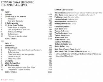 2CD Sir Edward Elgar: The Apostles