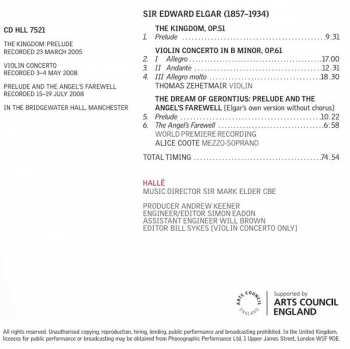 CD Sir Edward Elgar: Violin Concerto 