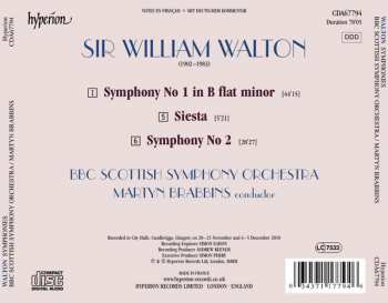 CD Sir William Walton: Symphonies