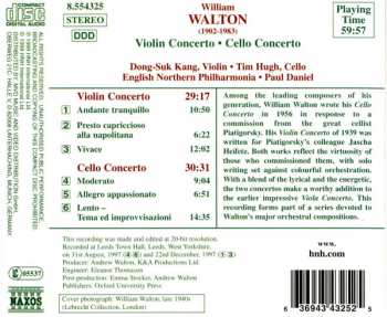 CD Sir William Walton: Violin Concerto • Cello Concerto