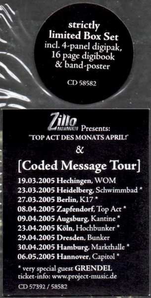 CD/Zestaw pudełkowy [:SITD:]: Coded Message: 12 LTD | DLX