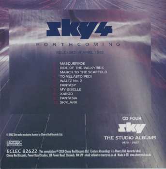 7CD/DVD/Zestaw pudełkowy Sky: The Studio Albums 1979-1987