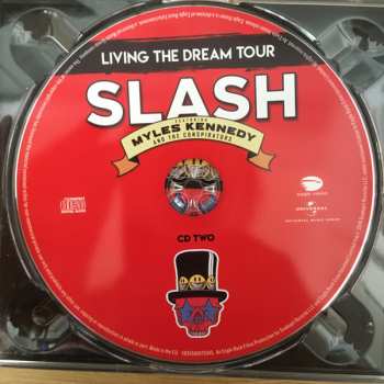 2CD/DVD Slash: Living The Dream Tour DIGI