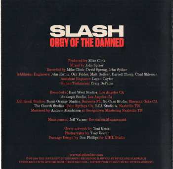 CD Slash: Orgy Of The Damned