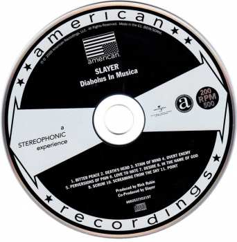 CD Slayer: Diabolus In Musica