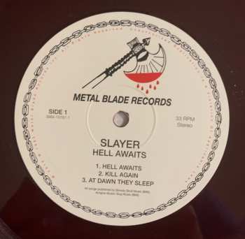 LP Slayer: Hell Awaits CLR | LTD