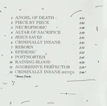 CD Slayer: Reign In Blood