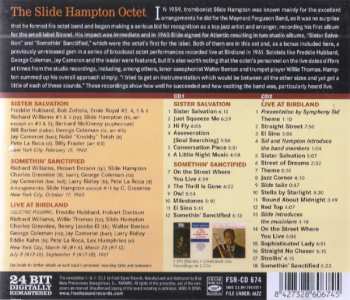 2CD Slide Hampton Octet: Sister Salvation / Somethin' Sanctified / Live At Birdland