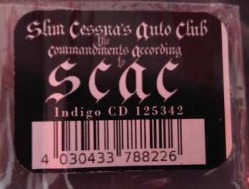 CD Slim Cessna's Auto Club: The Commandments According To Slim Cessna's Auto Club