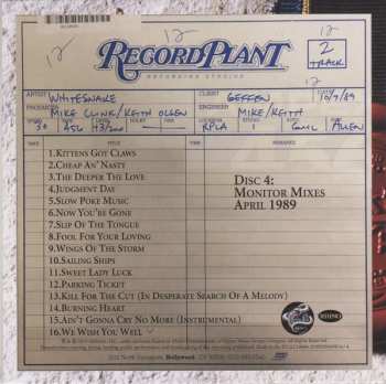 6CD/DVD/Zestaw pudełkowy Whitesnake: Slip Of The Tongue (30th Anniversary Remaster MMXIX) DLX