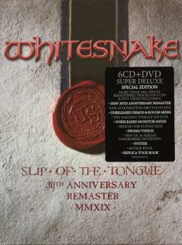 6CD/DVD/Zestaw pudełkowy Whitesnake: Slip Of The Tongue (30th Anniversary Remaster MMXIX) DLX