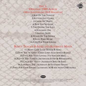6CD/DVD/Zestaw pudełkowy Whitesnake: Slip Of The Tongue (30th Anniversary Remaster MMXIX) DLX