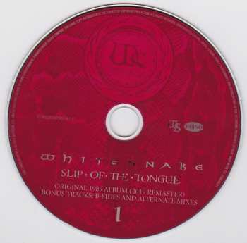 6CD/DVD/Zestaw pudełkowy Whitesnake: Slip Of The Tongue (30th Anniversary Remaster MMXIX) DLX