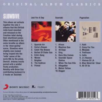 3CD/Zestaw pudełkowy Slowdive: Original Album Classics