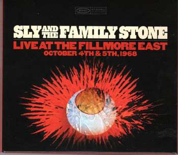 4CD Sly & The Family Stone: Live At The Fillmore East October 4th & 5th, 1968