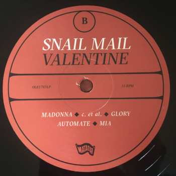 LP Snail Mail: Valentine