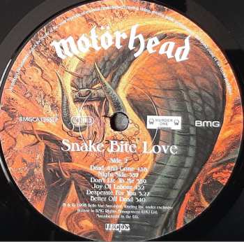 LP Motörhead: Snake Bite Love