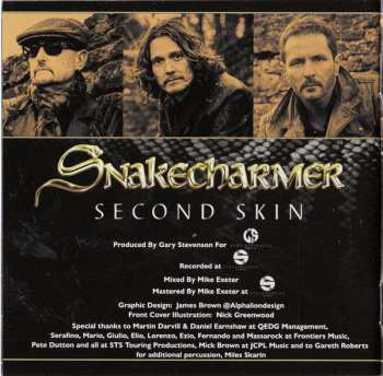 CD Snakecharmer: Second Skin