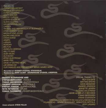 CD Snakes In Paradise: Garden Of Eden