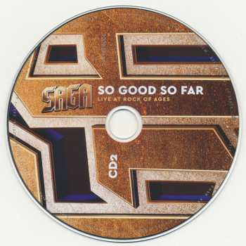 2CD/DVD Saga: So Good So Far - Live At Rock Of Ages