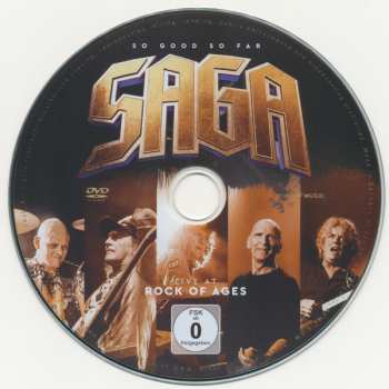 2CD/DVD Saga: So Good So Far - Live At Rock Of Ages