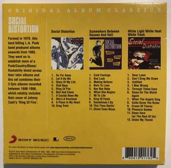 3CD/Zestaw pudełkowy Social Distortion: Original Album Classics