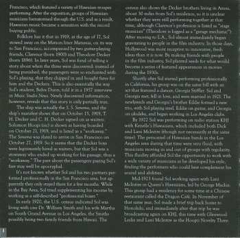 CD Sol Hoopii And His Novelty Quartette: Classic Hawaiian Steel Guitar Performances 1933-34