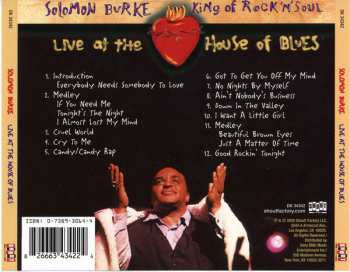 CD Solomon Burke: Live At The House Of Blues