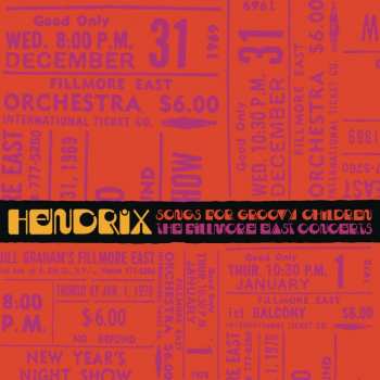 8LP/Zestaw pudełkowy Jimi Hendrix: Songs For Groovy Children (The Fillmore East Concerts)