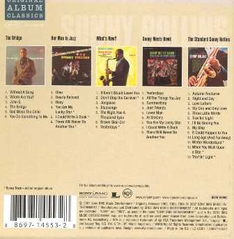 5CD/Zestaw pudełkowy Sonny Rollins: Original Album Classics