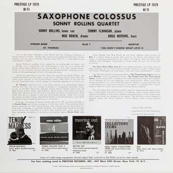 LP Sonny Rollins: Saxophone Colossus LTD