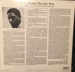 LP Sonny Rollins: Way Out West