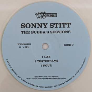 2LP Sonny Stitt: The Bubba's Sessions