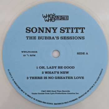 2LP Sonny Stitt: The Bubba's Sessions