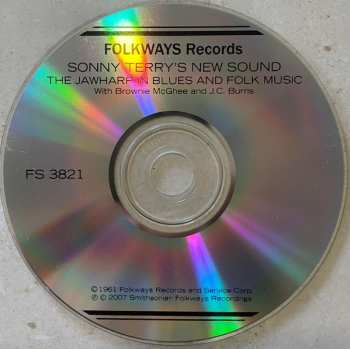 CD Sonny Terry: Sonny Terry's New Sound: The Jawharp In Blues & Folk Music