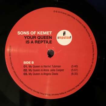 2LP Sons Of Kemet: Your Queen Is A Reptile 