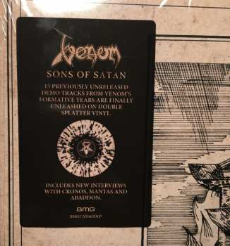 2LP Venom: Sons Of Satan (Rare And Unreleased) LTD | CLR