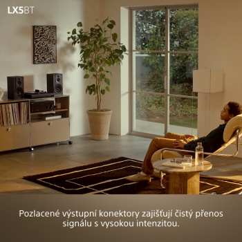 Technologia audio Sony PS-LX5BT