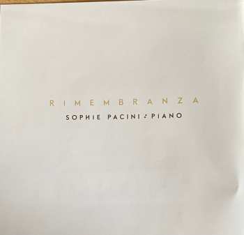 CD Sophie Pacini: Rimembranza