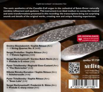 CD Sophie Rétaux: Cavaillé-Coll Organ, Saint-Omer