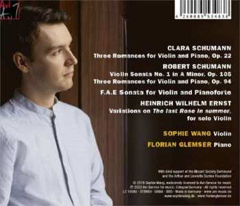 CD Florian Glemser: Clara & Robert Schumann