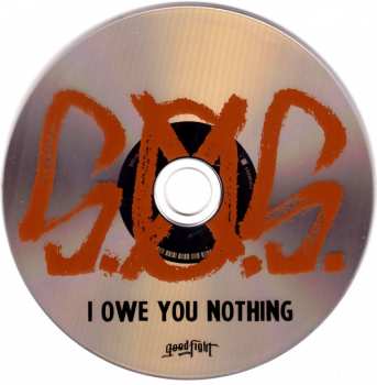 CD S.O.S.: I Owe You Nothing