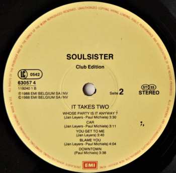 LP Soulsister: It Takes Two
