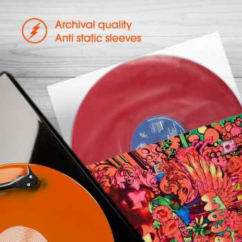 Technologia audio Spincare Audiophile 12 Inch Inner Vinyl Record Sleeves - 100 Ks