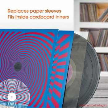 Technologia audio Spincare Audiophile 12 Inch Inner Vinyl Record Sleeves - 100 Ks